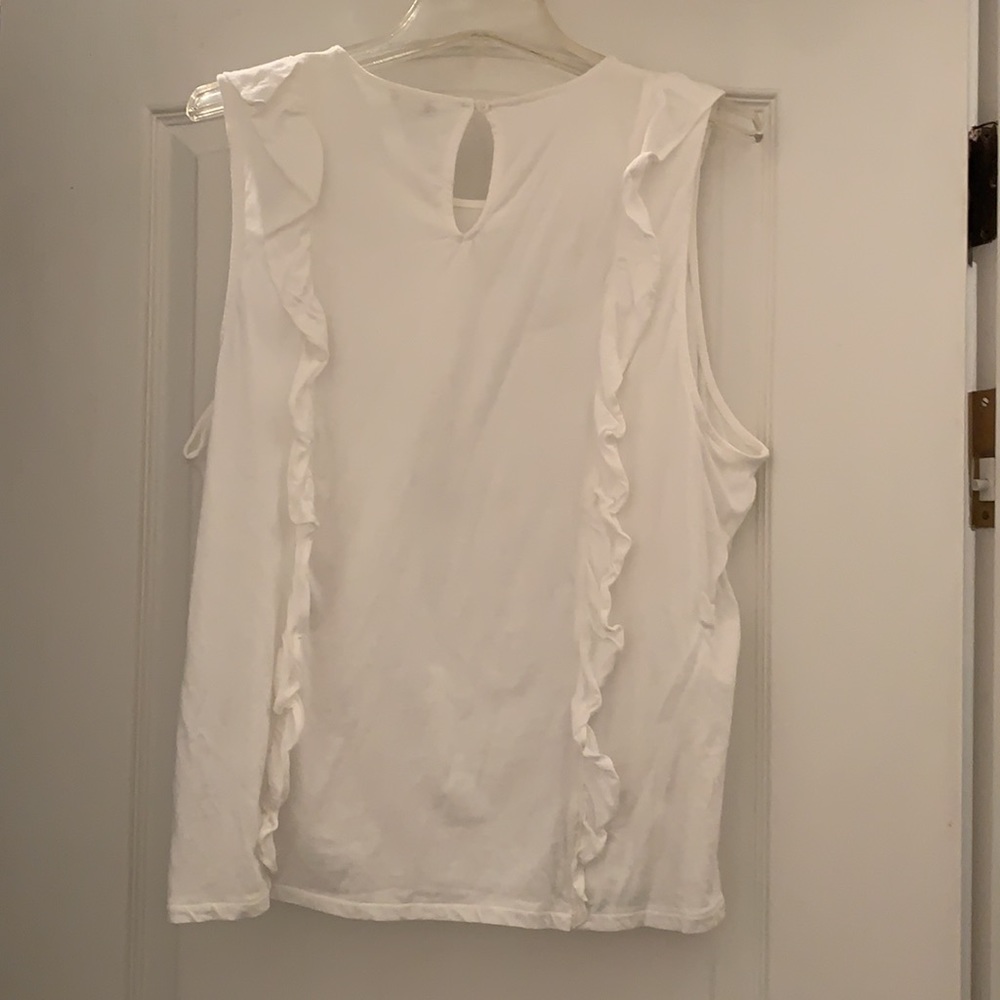 NWOT Jcrew Ruffle Tank | XL - Picture 6 of 7
